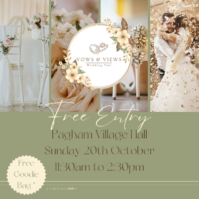 Vows & Views Wedding Fair At Pagham Village Hall