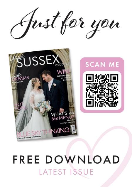 View a flyer to promote Your Sussex Wedding magazine