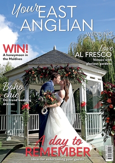 Cover of the August/September 2024 issue of Your East Anglian Wedding magazine