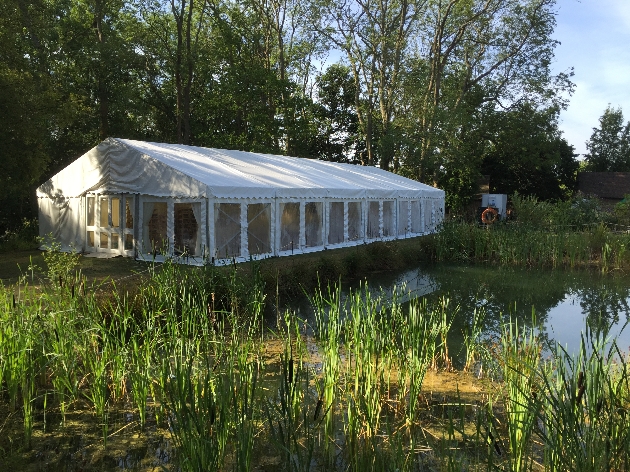 Marquee at Forest Garden Shovelstrode