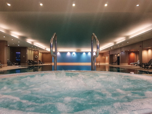 spa pool Jacuzzi at East Sussex National Golf REsort and Spa