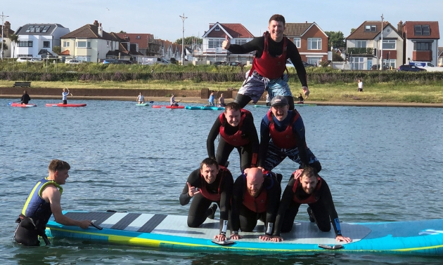 brighton water sports stag activity